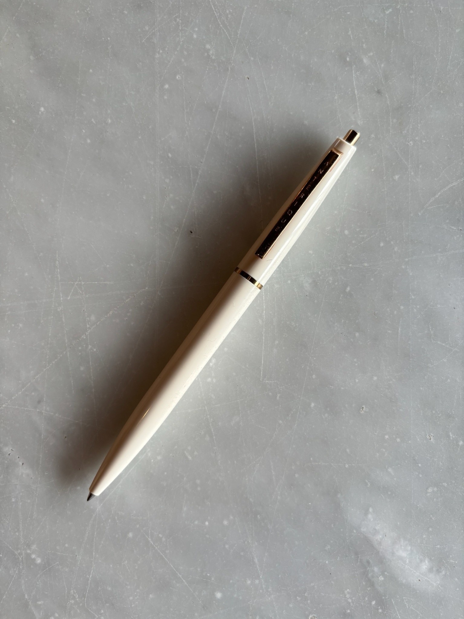Anterique Oil-Based Ballpoint Pen - Ecru Cream