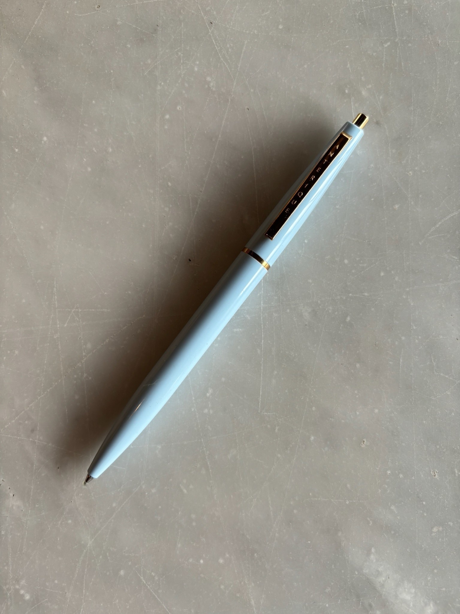 Anterique Oil-Based Ballpoint Pen - Aqua Baby Blue