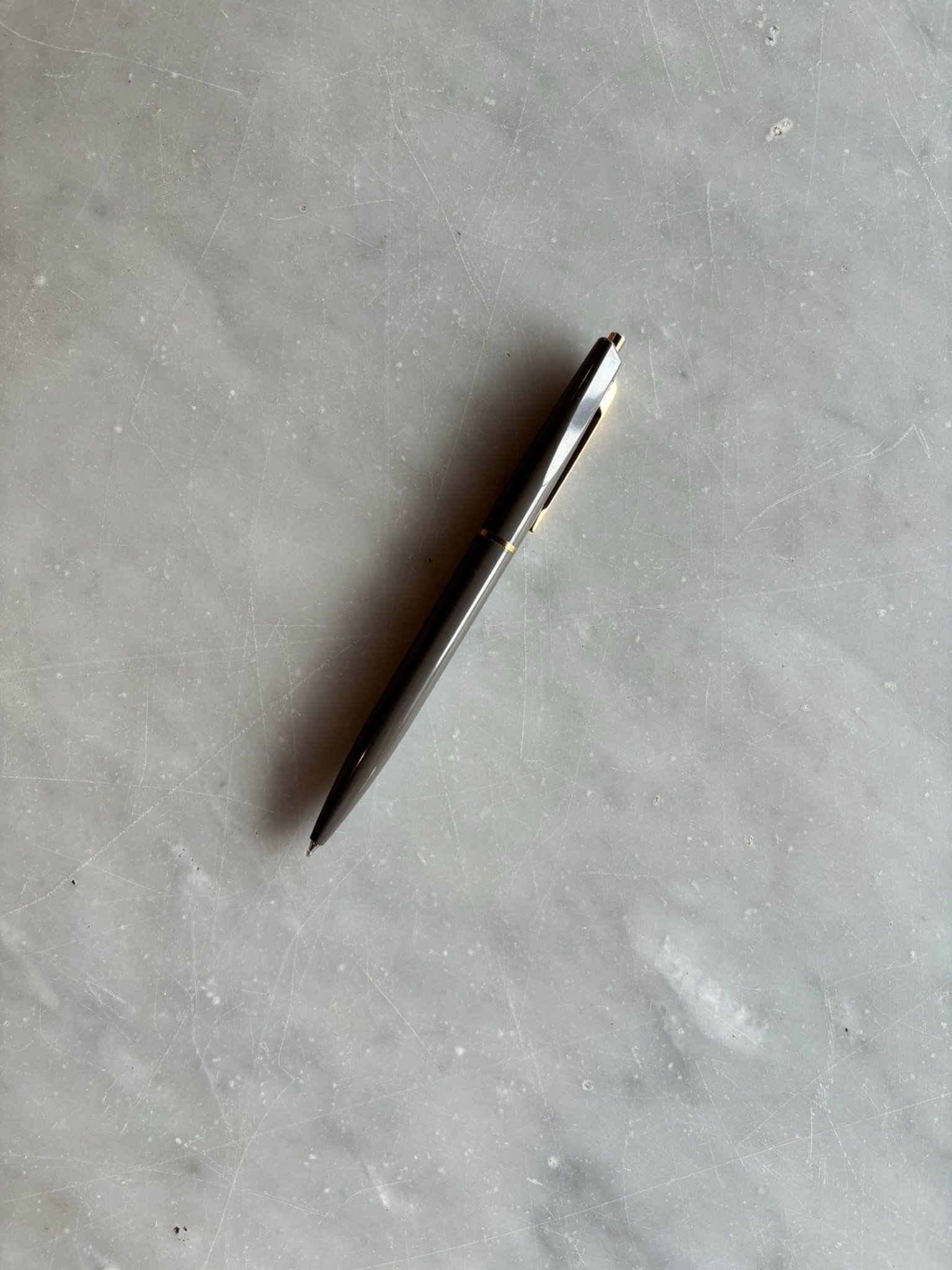 Anterique Oil-Based Ballpoint Pen - Cacao Grey