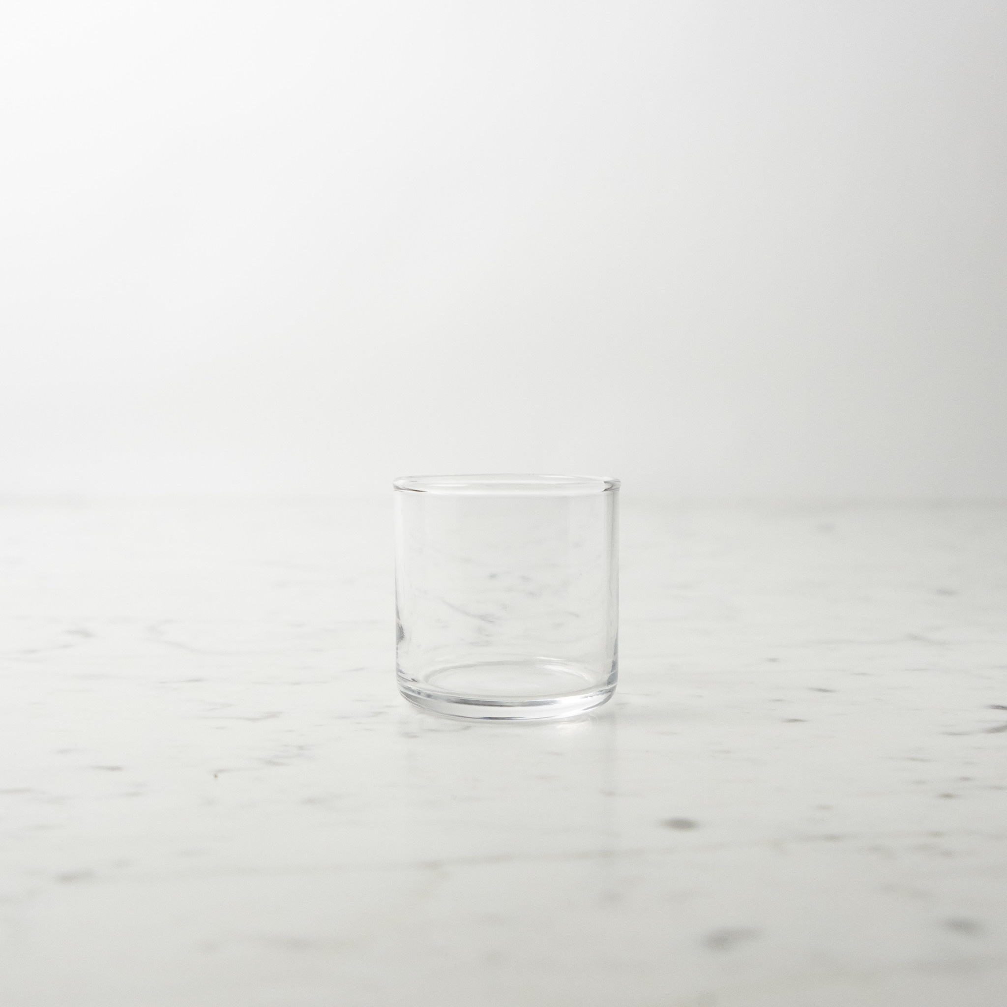 Japanese Straight Sided Basic Modern Glass- 3.5oz  Small