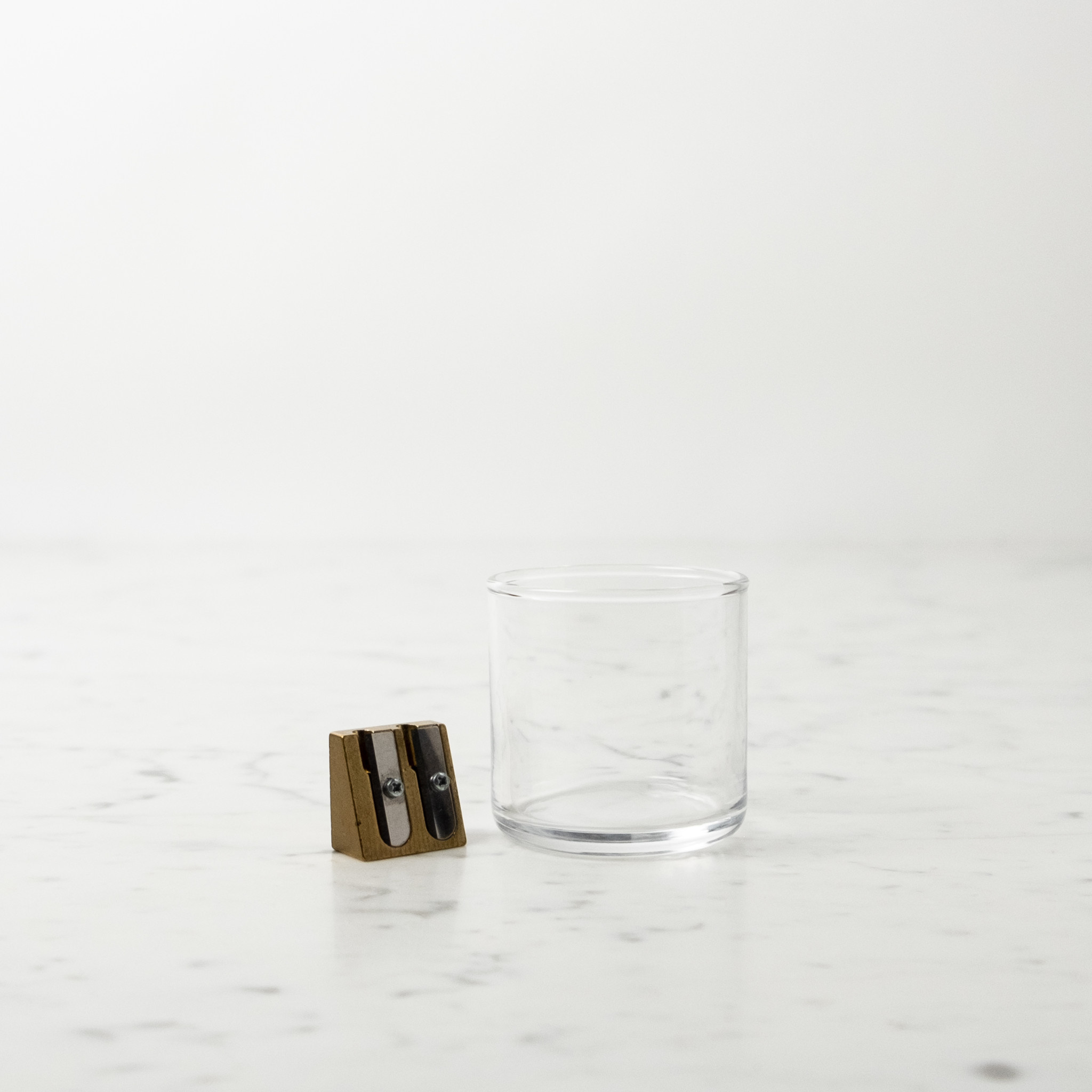 Japanese Straight Sided Basic Modern Glass- 3.5oz  Small