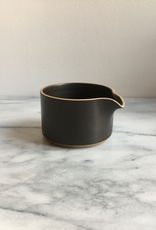 Hasami Hasami Porcelain Creamer Black - 3.3/8x2.1/8" HPB028
