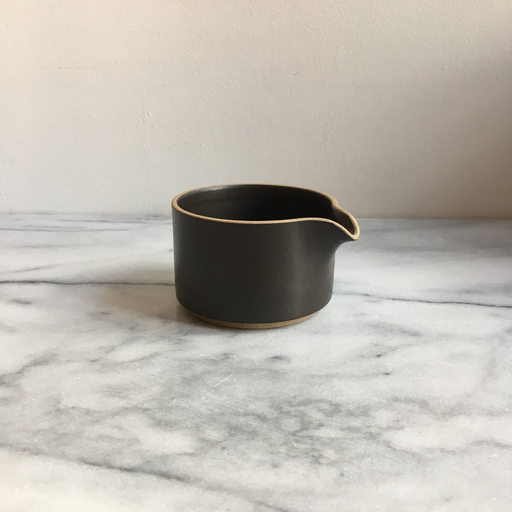 Hasami Hasami Porcelain Creamer Black - 3.3/8x2.1/8" HPB028