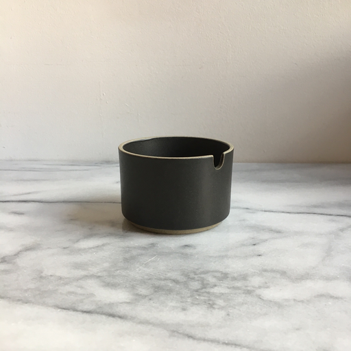 Hasami Hasami Porcelain Sugar Pot  - Black - 3.3/8" x 2.1/8" HPB017