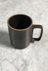 Hasami Hasami Porcelain Mug - Black - 3.3/8" x 4.1/8" Large HPB021