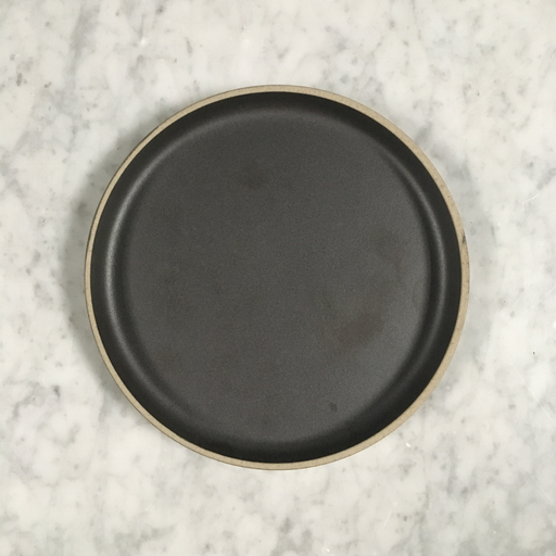 Hasami Hasami Porcelain Plate - Black - 7.3/8" x 7/8" HPB003