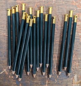 BEGOODY Slim Little Green Pencil w/ Tie Down Brass Top