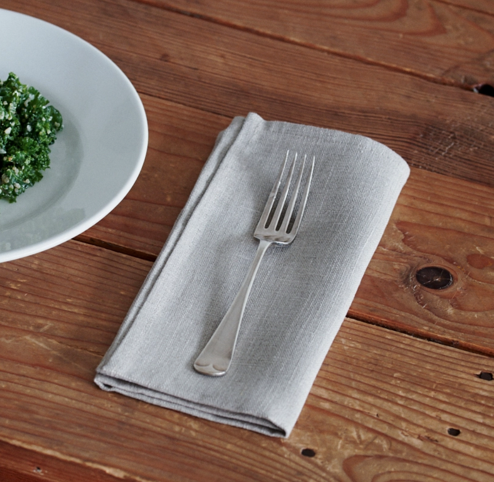 Lithuanian Linen Napkin Natural 17"