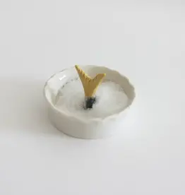 Sardine Tail Salt Bowl - 3"