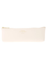 Quitterie Zipper Pouch - Pencil Case - Cream