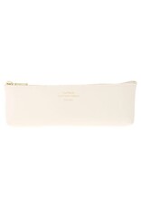 Quitterie Zipper Pouch - Pencil Case - Cream