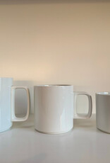 Hasami Hasami Porcelain Mug - White - 3.3/8" x 2.7/8" - Small  HPW019