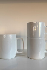 Hasami Hasami Porcelain Mug - White - 3.3/8" x 2.7/8" - Small  HPW019