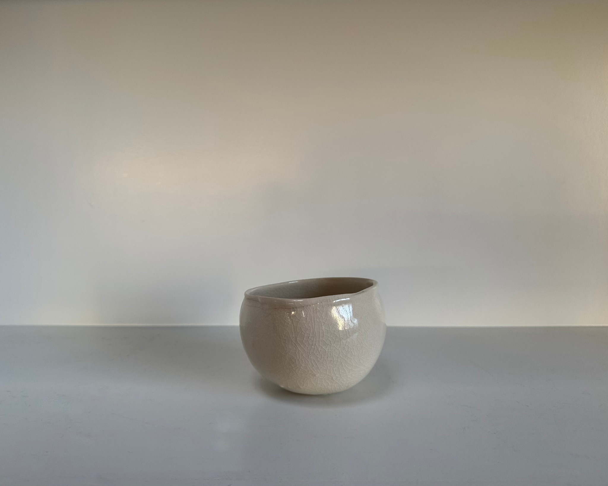 Moon Shot Ceramics Fruit Cast Porcelain Moon Bowl  -4" Small (Navel Orange)