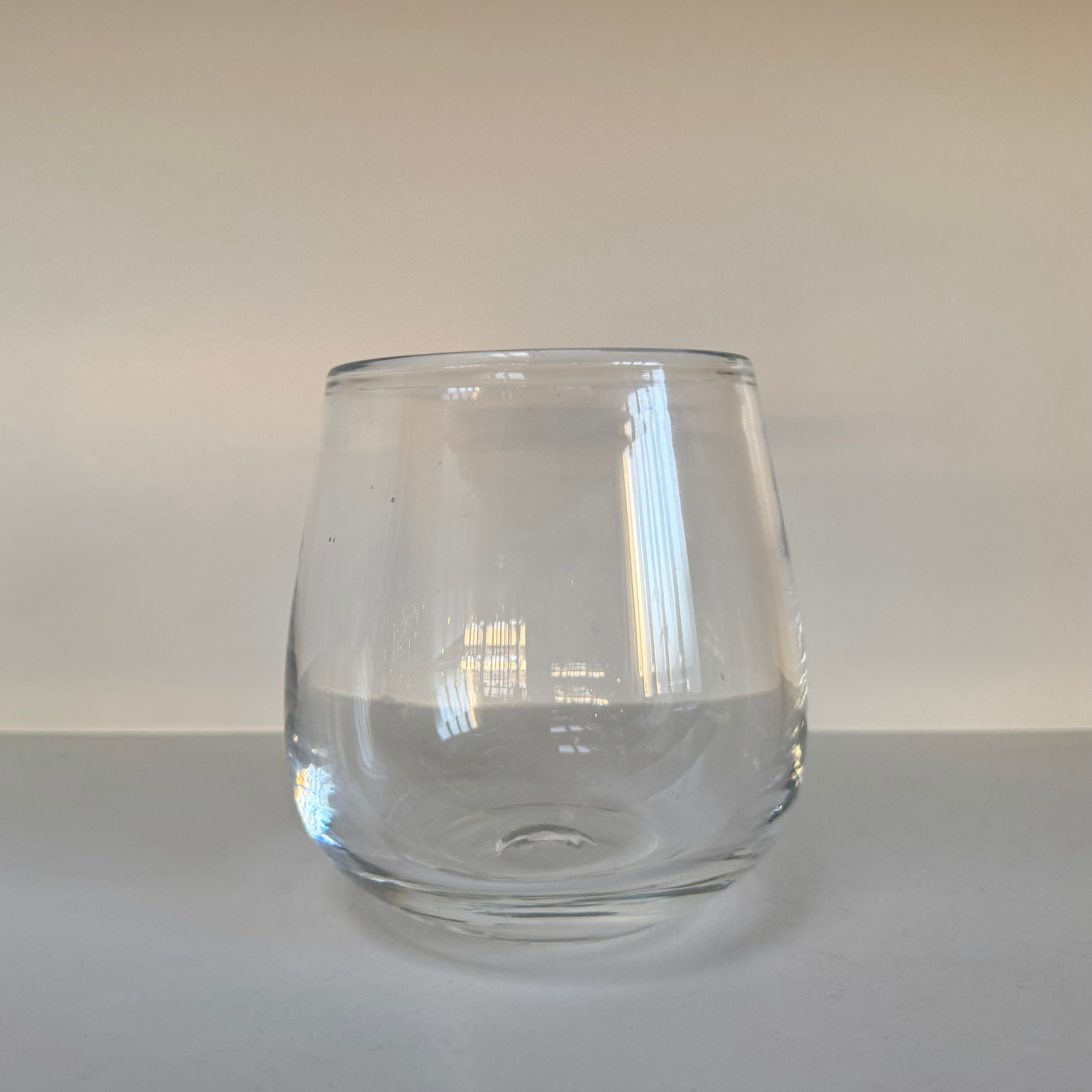 Henry Dean Henry Dean Handblown Sambor Glass Vase - Clear - 7H"