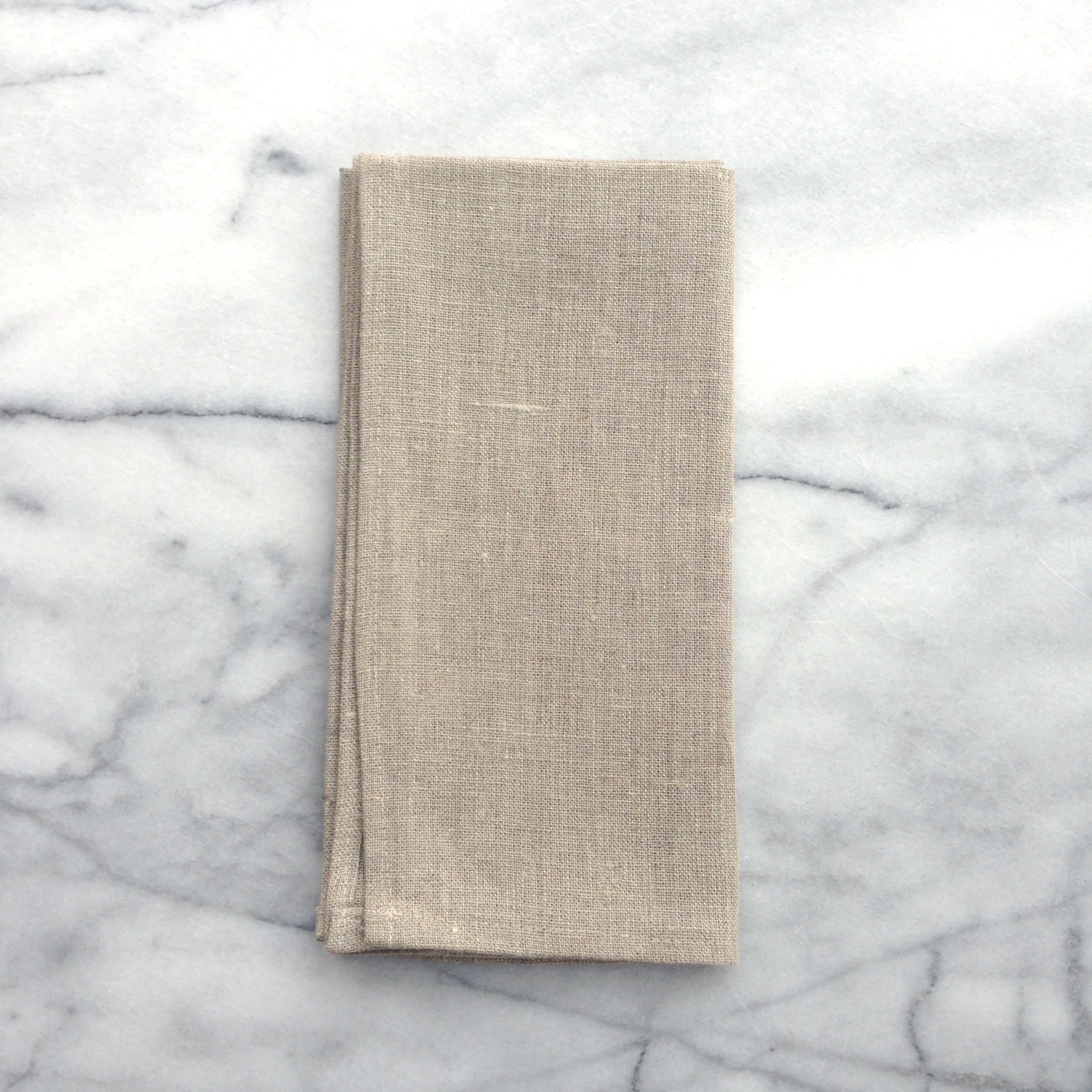 Lithuanian Linen Napkin Natural 17"
