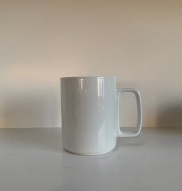 Hasami Hasami Porcelain Mug White - 3.3/8" x 4.1/8" Large HPW021