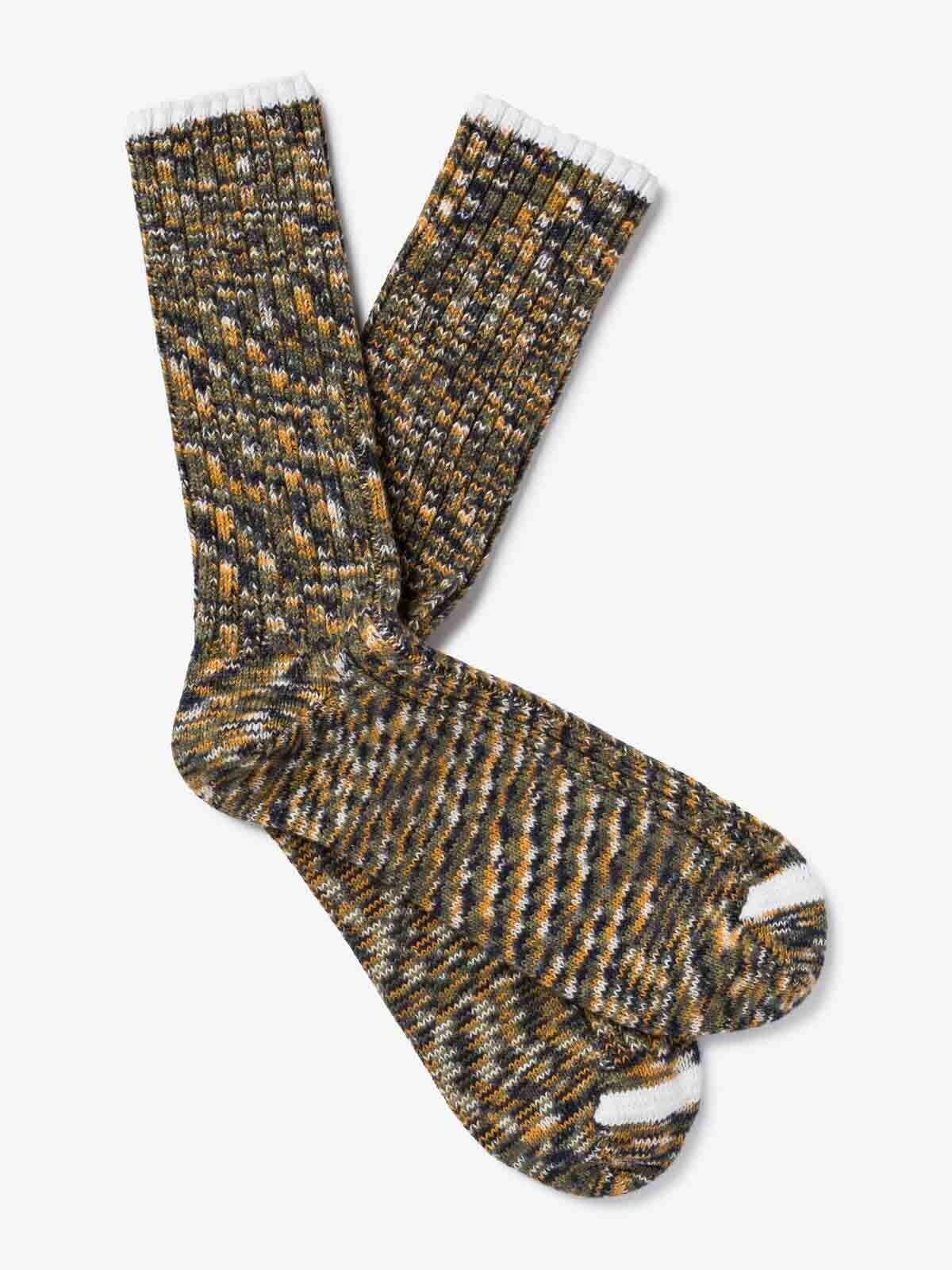 Royalties Paris Socks Royalties Paris Organic Cotton Socks Ravi - Khaki Green