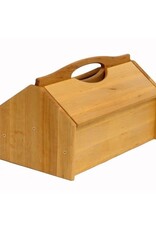Drewart 15" Wooden Tool Box with Closing Sides
