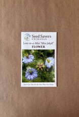 Seed Savers Exchange Seed Savers - Flower, Love-in-a-Mist “Miss Jekyll”- Pack of 50 Seeds