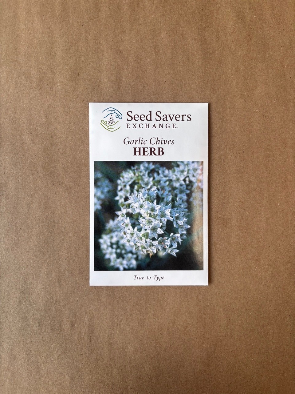 Seed Savers Exchange Seedsavers Seed Pack - Herb, Garlic Chives - Pack Of 150
