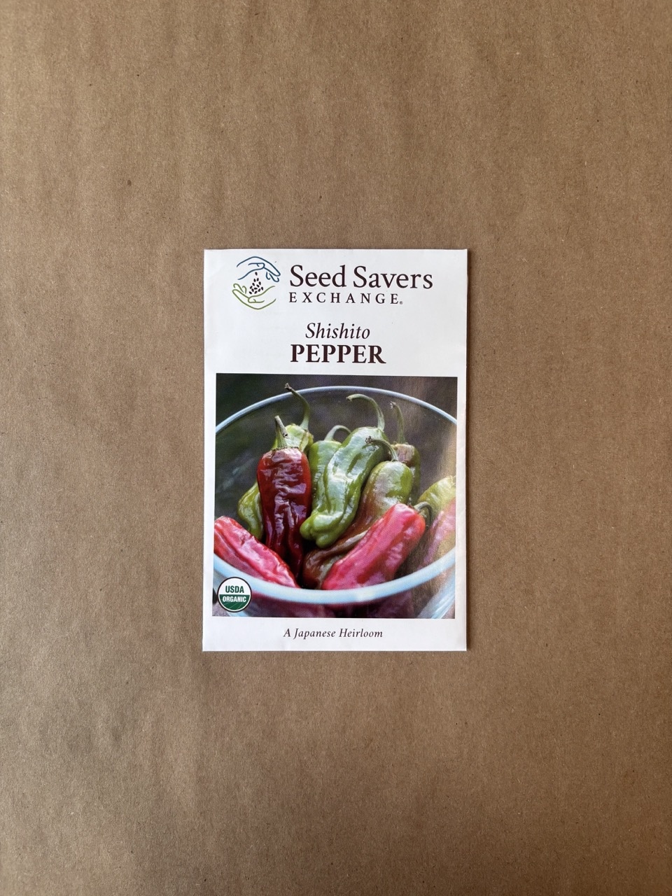 Seed Savers Exchange Seed Savers - Pepper, Shishito (organic)- Pack of 75 Seeds