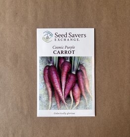 Seed Savers Exchange Seedsavers Seed Pack - Carrot, Cosmic Purple - Pack Of 250