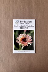 Seed Savers Exchange Seed Savers - Flower, Touch of Red Buff Calendula- Pack of 100 Seeds