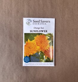 Seed Savers Exchange Seedsavers Seed Pack - Sunflower, Orange Sun - Pack Of 75