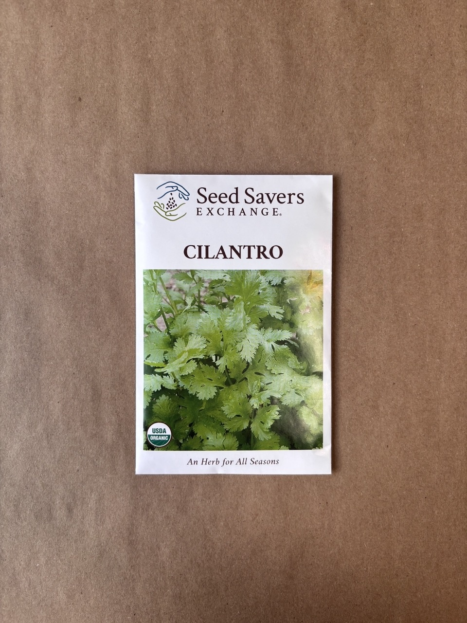 Seed Savers Exchange Seedsavers Seed Pack - Herb Seeds - Cilantro (organic) - Pack Of 150