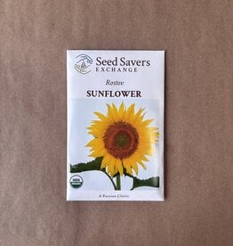 Seed Savers Exchange Seed Savers - Sunflower, Rostov (organic)- Pack of 50 Seeds