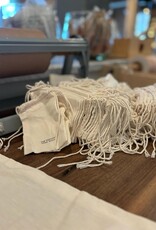 The Foundry Home Goods Foundry Muslin Drawstring Bag