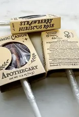 Plants & Planets Lollipops - Strawberry Hibiscus Rose