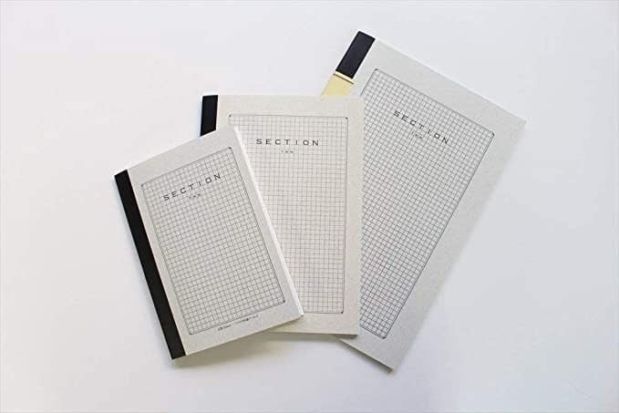 Tsubame Section Notebook - B5 - Grid (7x10")
