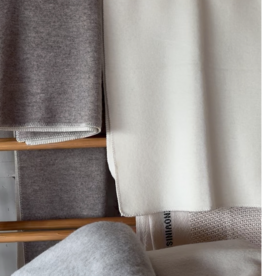 Wool Blanket - Natural Ice Bear White 78x55