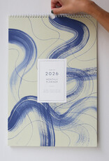 Simple Danish 2026 Wall Calendar Planner - 11" x 17"