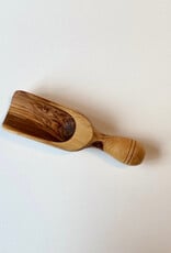 Olivewood Scoop with Knob End- Medium 5.5in