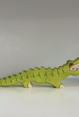 Holztiger Hungry Hungry Lime Green Crocodile
