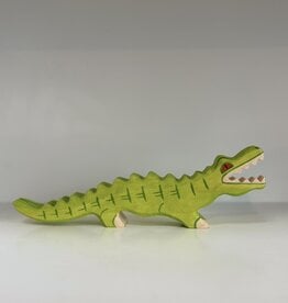 Holztiger Hungry Hungry Lime Green Crocodile