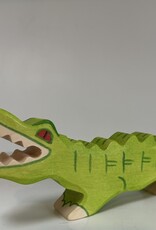 Holztiger Hungry Hungry Lime Green Crocodile