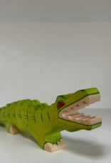 Holztiger Hungry Hungry Lime Green Crocodile
