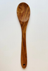 Natural Olivewood Olivewood Oval Serving Spoon Large - 12"