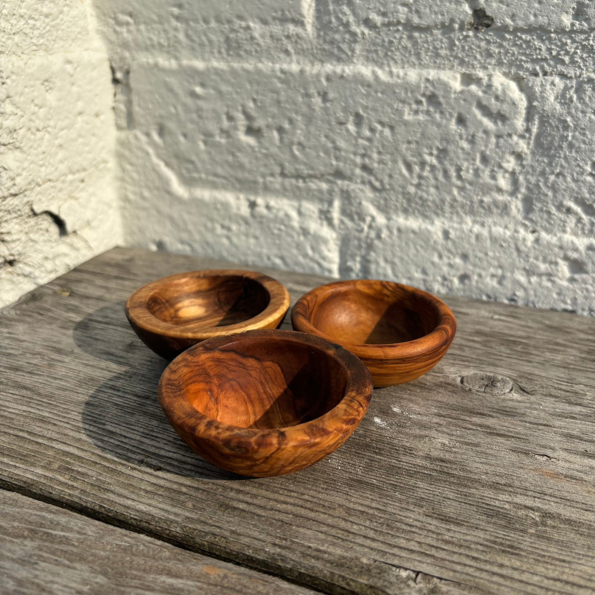 Natural Olivewood Olivewood Pinch Bowl - 2.5"