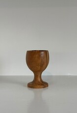 Handmade Egg Cup Natural Oiled Olivewood
