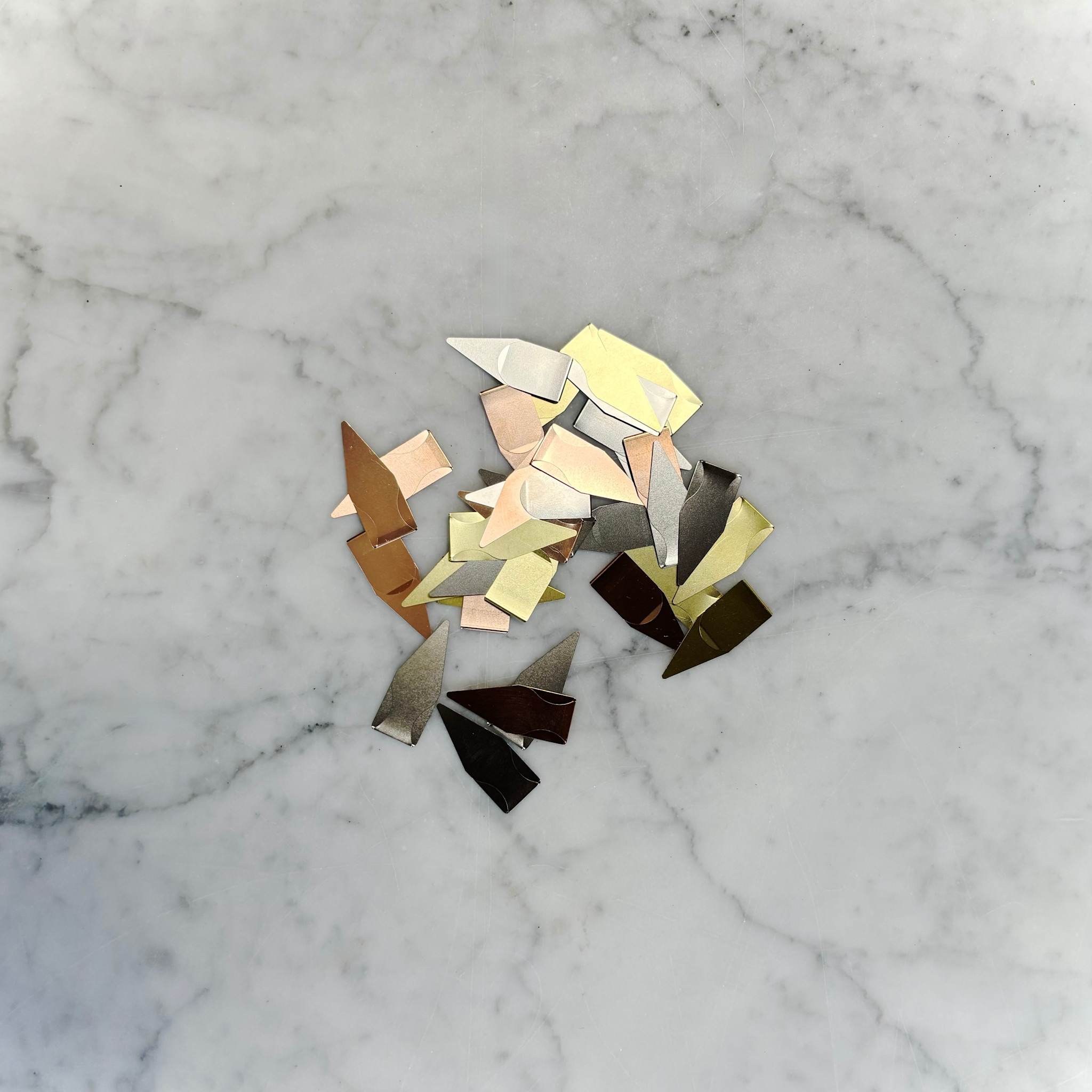 Pack of Book Darts Page Markers - Mixed Metals 15ct