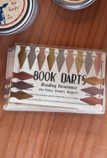 Pack of Book Darts Page Markers - Mixed Metals 15ct