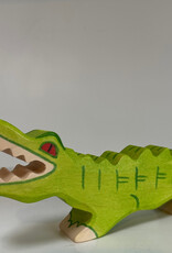 Holztiger Hungry Hungry Lime Green Crocodile