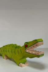 Holztiger Hungry Hungry Lime Green Crocodile