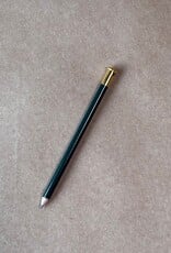 BEGOODY Slim Little Green Pencil w/ Tie Down Brass Top