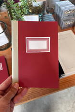 Edizioni Bonvini Classic Red A5 Notebook - Bonvini # 008